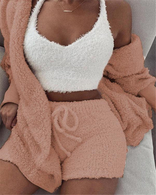 GL™ 3-Piece Velvet Lounge Set