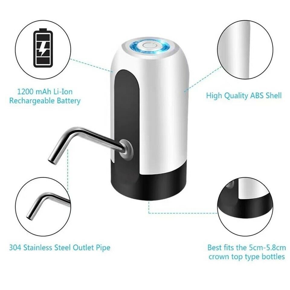 5 Gallon USB USB Water Dispenser Automatic Drinking Water Bottle