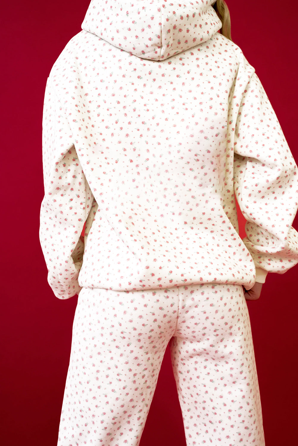 GL™ Pink Floral Print Sweatpants Set