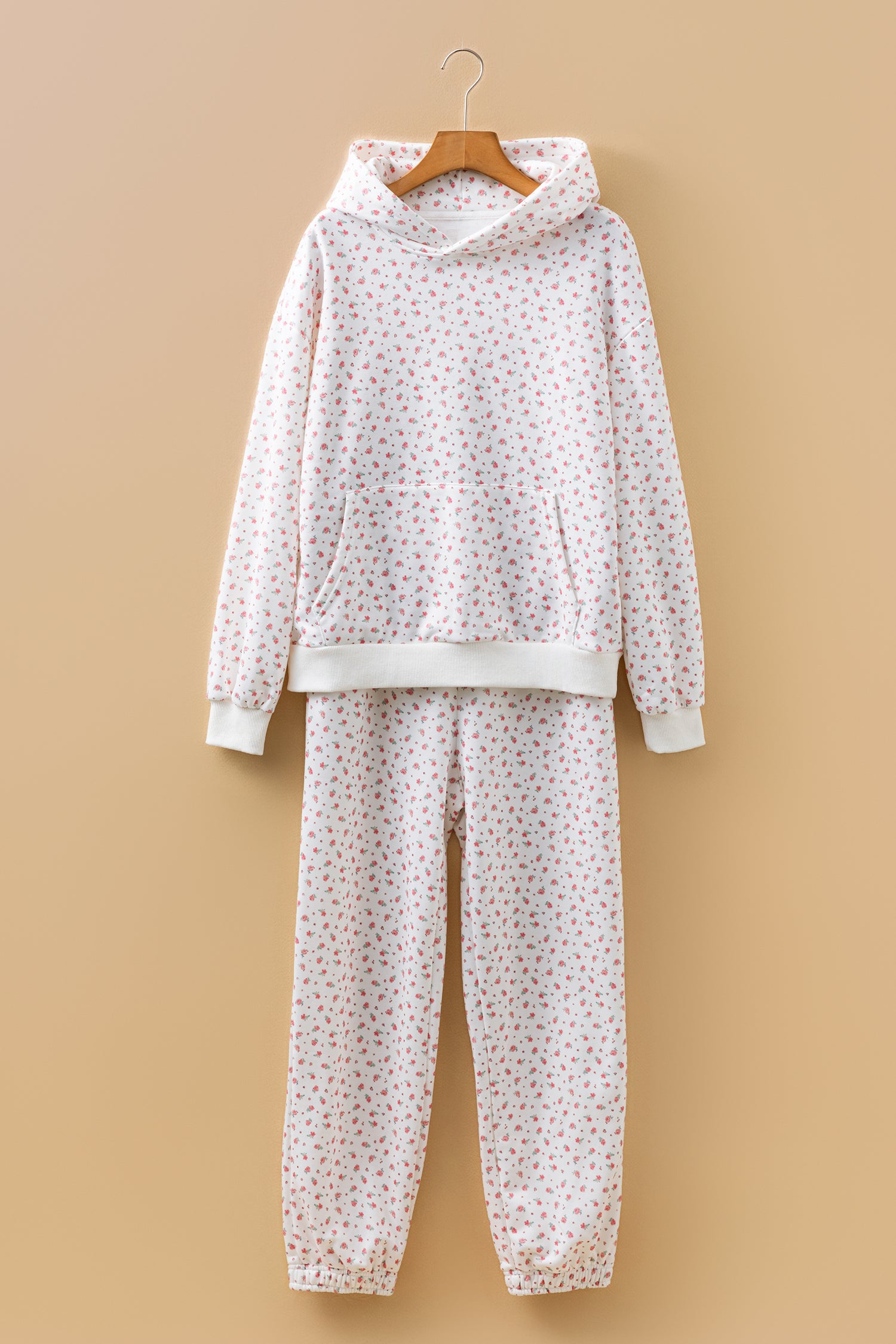 GL™ Pink Floral Print Sweatpants Set