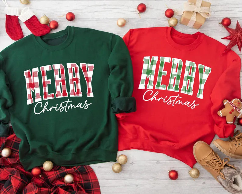 GL™ Cozy Plaid Christmas Sweater