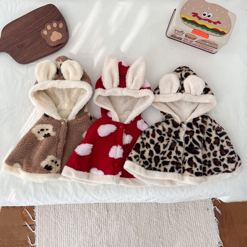 GL™ Fleece-Lined Baby Cape for Girls